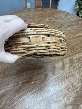 Woven Decorative Basket - Natural Brown
